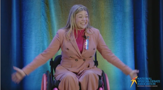 Breaking Barriers at Nationals: Challenging Ableism with her Voice